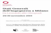 Stati Generali dell’Ingegneria Milano Stati Generali dell ... - … · 2019-11-18 · Prospettive per una mobilità più sostenibile integrando i sistemi di trasporto ... IoT e