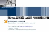 Presentazione di PowerPoint - Politecnico di Milanobascetta.deib.polimi.it/images/f/fa/CONTAUT_MEC-Lect6.pdf · Prof. Luca Bascetta Given a discrete time system, an initial condition