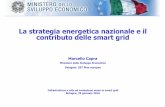 La strategia energetica nazionale e il contributo delle ... · La Strategia Energetica Nazionale La Strategia Energetica Nazionale è incentrata su obiettivi coerenti con la necessità