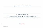Dimensão Governança CorporativaDimensão Governança Corporativa 3 APRESENTAÇÃO Propósito (A que se destina) Identificar em que medida a estrutura de governança corporativa de