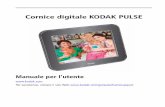 Cornice digitale KODAK PULSE...3 Informazioni: consente di visualizzare le informazioni sulle foto. 4 Eliminazione: consente di rimuovere le foto dalla cornice. 5 Copia: consente di