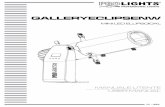 GALLERYECLIPSENW data... · GALLERYECLIPSE is a compact LED ellipsoidal luminaire designed for gallery, product, and shop window lighting. Featuring a beautiful controllable beam,
