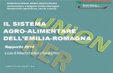 IL SISTEMA AGRO-ALIMENTARE DELL’EMILIA …...Unioncamere e Regione Emilia-Romagna Assessorato Agricoltura, caccia e pesca IL SISTEMA AGRO-ALIMENTARE DELL’EMILIA-ROMAGNA Rapporto