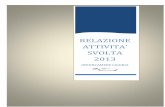 RELAZIONE ATTIVITA’ SVOLTA 2013POR Liguria (2007-2013) - Asse 2 Energia - Azione 2.2 "Produzione di energia da fonti rinnovabili e efficienza energetica - imprese". Il 20 giugno