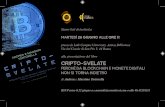 Cripto-Svelateunilink.it/wp-content/uploads/2018/06/INVITO... · alla presentazione del libro Cripto-Svelate Perché da Blockchain e monete digitali non si torna indietro di Andrea