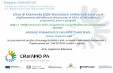 Presentazione di PowerPoint · Catania, 30 gennaio 2020 Linea di intervento LQS1 Valutazioni ambientali Azioni per il miglioramento dell’effiaia dei proessi di VAS e di VIA relativi