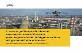 tecnico certificato - Corsi Certificati per Pilota di Droni · 10 ITA AAEY Corso pilota di droni tecnico certificato per ispezioni diagnostica di grandi strutture Teoria e Strumenti