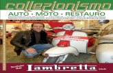 Lambretta Club Emilia Romagna › ... › 2015 › 07 › Collezionismo-Lambretta-02-2012.pdf · 2015-12-22 · Lambretta Innocenti Inbia con questo numem il nuovo notiiario i lambrettisti