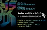 Diapositiva 1 - IILA · Business Forum: Obiettivi della fiera commerciale: Promuovere il potenziale di Cuba nel settore delle Tecnologie per l‘Informazione e le Comunicazioni. Individuare