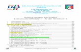 Stagione Sportiva 2015/2016 Comunicato Ufficiale …...Delegazione Provinciale di Varese St.Sport.2015/2016 pag. 567 / 27 5. Comunicazioni della Delegazione Provinciale 5.1 Campionato