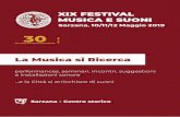 La Musica si Ricerca - accademiabianchi.it · Luca Bertone, chitarra elettrica e voce TAPPA 6 - PIAZZA CALANDRINI (in caso di pioggia, presso il Foyer del Teatro Impavidi) ore 19.50: