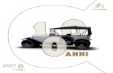 ANNI - Citroën · PDF file 2019-03-14 · 100 anni di automobili ‘inspired by you’ 100 anni di storia 100 anni di avanguardia automobilistica incontro con l’amicale citroËn