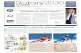 Rotary2030 · 5 Il seminario Rotary Foundation 6 I RC per la città di Genova 8 La Fellowship alpina “La vignetta di Chiostri” SORPRESE D’AFRICA C are rotariane e cari rotariani,