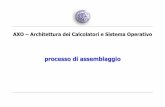 processo di assemblaggio - Politecnico di Milano · 2014-12-09 · processo di assemblaggio - 1! è un procedimento sequenziale che esamina, riga per riga, il codice sorgente assembler