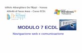 LEZIONE ECDL Modulo 7 - WordPress.comMODULO 7 ECDL Istituto Alberghiero De Filippi -Varese Attivitàdi Terza Area –Corso ECDL. 2 Cos ’è Internet Internet è il nome con cui viene