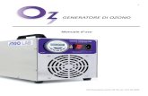 GENERATORE DI OZONO · 4 UM Generatore ozono OZ ITA rev. 0 21.05.2020 1 Informazioni sulla sicurezza Definizioni delle parole e dei simboli di avvertimento Le informazioni sulla si