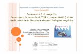 ComponentComponent 3 di progetto. 3 di progetto ... · Strumenti e pratiche di CSR adottate dalle PMI Codici etici di condotta Iniziative di formazione (oltre legge) Selezione forniture