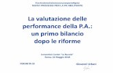 La valutazione delle performance della P.A.: un primo bilancio dopo le …forges.forumpa.it/assets/Speeches/22852/co_29_urbani__1_.pdf · 2018-05-31 · performance della P.A.: un