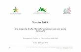 Draft Proposta sito SAPA 19lug2016 5 · 2017-07-20 · MAPPA INTERATTIVA Tavolo di coordinamento nazionale a supporto della Delegazione italiana in Convenzione delle Alpi Tavolo SAPA