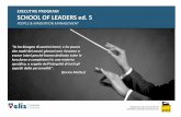 ELIS SCHOOL OF LEADERS ed. 5 CORPORATE teca.elis.org/7524/School-Of-Leaders-2014.pdf integrasse la formazione professionale con l’educazione delle qualità: il lavoro come opportunità