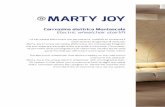 MARTY JOY › wp-content › uploads › marty-joy-Cata… · marty joy Carrozzina elettronica con montascale integrato - electric wheelchair stairlift Nuova funzionalità Marty Joy