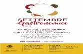 con un calendario di imperdibili esperienze dedicate alle · Emilia-Romagna Cuochi e tanti altri ospiti • momenti di partecipazione come il contest culinario “L’Acciuga d’Argento”