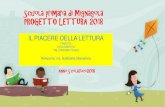 Scuola primaria di Mignagola PROGETTO LETTURA 2018 › wp-content › ... · Questo progetto nasce in continuità con lo scorso anno, per sensibilizzare gli alunni al mondo della