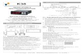 2. COLLEGAMENTI K38 · Ascon Tecnologic - Serie K38 - MANUALE INGEGNERISTICO - Vr. 9.0 PAG. 2 2.2.3 Ingresso da termoresistenza RTD (PT 100) 12 RTD 10 11 Circuito d’ingresso: Iniezione