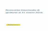 Resoconto intermedio di gestione al 31 marzo 2016resultscenter.posteitaliane.it/sites/poste15rc/... · Numero medio dipendenti 2016 2015 Totale organico stabile e flessibile espresso