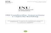 INU Lombardia: innovazione e capacity building€¦ · 4.1 Coaching al direttivo di INU Lombardia sugli strumenti gestionali e di rendicontazione economico/sociale..... 9 4.2 Formazione
