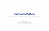 Grafica in Python - Roma Tre · 2019-04-01 · Grafica in Python Alcuni esempi per l’uso di librerie grafiche per il linguaggio Python Marco Liverani Corso IN440 –Ottimizzazione
