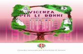 Opuscolo Vicenza per le donne-PaginaSingola › file › 162209-guida_vicenzaperledonne.pdf · L'O.M.S. ha costituito nel 2002 il Dipartimento per il Genere e la Salute della Donna,
