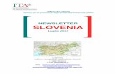 Ufficio di Lubiana SLOVENIA Sezione per la promozione degli … · 2017-08-10 · quest’anno è stata dell’1,7% (nello stesso periodo del 2016 era pari all’1,3%). Rispetto al
