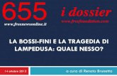 Diapositiva 1 › wp-content › uploads › 2013 › 10 › 655-Im… · INTRODUZIONE Il naufragio di Lampedusa del 3 ottobre 2013 e le centinaia di vittime che ha provocato ha riacceso,