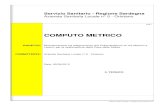 COMPUTO METRICO - ASL Oristano · 2013-06-26 · COMPUTO METRICO pag. 1 Data, 30/05/2013 Ristrutturazione ed adeguamento del Poliambulatorio di Via Mazzini a Laconi, per la realizzazione