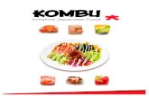 scaricabile MENU 2019.2-A4 › menu_kombu_sushi.pdf · 2 CHIRASHI ASSORTITO 13 pezzi misti 15,00 TONNO E SALMONE 6 pezzi di salmone, 5 pezzi di tonno 15,00 SALMONE 11 pezzi di salmone