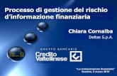 Processo di gestione del rischio d’informazione finanziaria · 2016-03-15 · Chiara Cornalba 5 Gruppo CREVAL Rischio d’informazione finanziaria ... PRINCIPI DI RISK MANAGEMENT