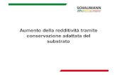 Aumento della redditivitأ  tramite conservazione adattata del 2013-02-15آ  Obiettivo: Conservazione