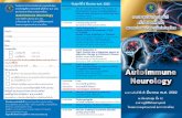 Autoimmune Neurology การประชุมวิชาการประจำป ...neurothai.org/media/news_file/...20190125004504.pdf · 08:30-09:00 Novel therapy in Myasthenia