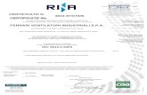 CERTIFICATO N. 3834-915/19/S CERTIFICATE No. · certificato nr. 50 100 9230 rev.005 si attesta che / this is to certify that il sistema 48$/,7¬ di the quality system of fer rari