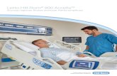 Letto Hill-Rom® 900 Accella™ · 2018-02-23 · rapidamente lo schienale del letto, consentendo all’operatore di iniziare la procedura di rianimazione cardio-polmonare (CPR, Cardiopulmonary