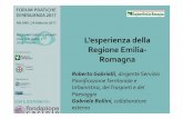 L’esperienza della Regione Emilia- Romagna€¦ · riduzione/azzeramento del consumo di suolo, ... Emilia-Romagna per la rigenerazione urbana, la miCgazione dell’isola di calore