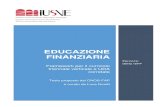 Educazione finanziaria - CNOS-FAP | Salesiani per il mondo ... · 2. Competenze di base a conclusione dell’obbligo correlate all’educazione finanziaria 15 3. Standard formativi