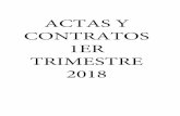 ACTAS Y CONTRATOS 1ER TRIMESTRE 2018 - Tabasco · 2018-10-01 · precio unitario en el lote 3 de su propuesta económica, tal y como se solicitó en el Formato y/o Anexo número 2