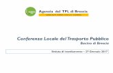 Conferenza Locale del Trasporto Pubblico...Trasporto pubblico locale (2.2.2.1) Analisi Domanda Analisi dati statistici frequentazione –per direttrice linee extraurbane (acquisto