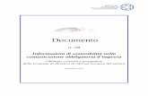 Informazioni di sostenibilità nella comunicazione obbligatoria … · Obblighi, criticità e prospettive della proposta di direttiva di riforma europea del settore : Dicembre 2013