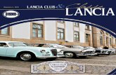Numero 4 - 20194 Per rinverdire le tradizioni del passato, per il 2019, il LANCIA Club aveva deciso di organizzare un raduno all’Estero. Dal 28 Settembre al 4 Ottobre le nostre Lan-cia