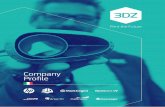Company Profile - 3DZ Rivenditore Stampanti 3D · PDF file Siamo un’azienda globale di innovazione. 3DZ è rivenditore autorizzato dei più prestigiosi brand di stampanti e scanner