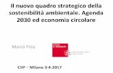 Il nuovo quadro strategico della sostenibilità ambientale. Agenda 2030 … · 2017-11-18 · The UN Global Compact-Accenture Strategy CEO Study 2016 A Mandate for Action “The new