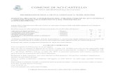 COMUNE DI ACI CASTELLO...CITTA' METROPOLITANA DI CATANIA DELIBERAZIONE DELLA GIUNTA COMUNALE N. 20 DEL 09/03/2018 OGGETTO: BILANCIO CONSOLIDATO DEL “GRUPPO COMUNE DI ACI CASTELLO